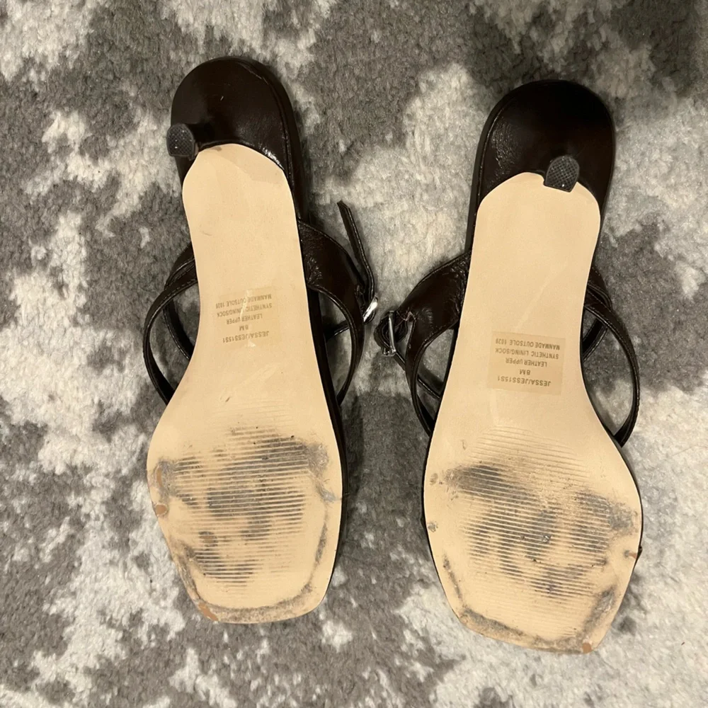 Steve Madden - Kitten Heel Sandals - Picture 4 of 5